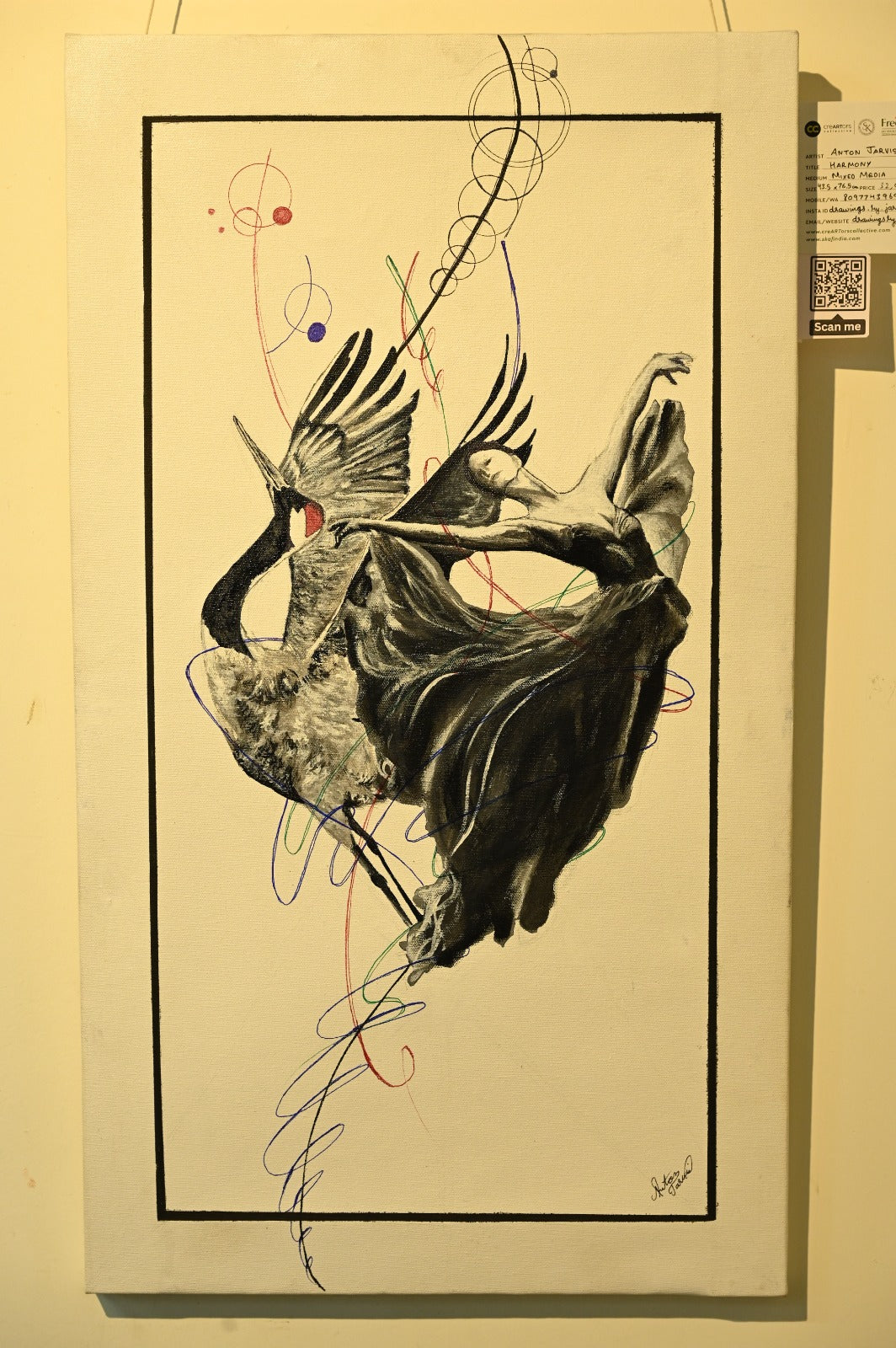 Harmony - mixed media on Canvas