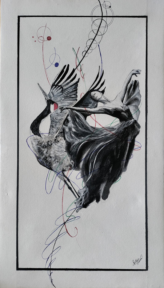 Harmony - mixed media on Canvas